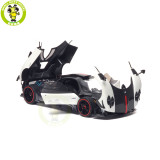 1/18 PAGANI ZONDA Cinque Coupe 2009 Bianco Benny RHD Almost Real 850604001 Diecast Model Toys Car Gifts For Friends Father