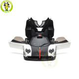 1/18 PAGANI ZONDA Cinque Coupe 2009 Bianco Benny RHD Almost Real 850604001 Diecast Model Toys Car Gifts For Friends Father