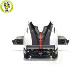 1/18 PAGANI ZONDA Cinque Coupe 2009 Bianco Benny RHD Almost Real 850604001 Diecast Model Toys Car Gifts For Friends Father