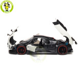 1/18 PAGANI ZONDA Cinque Coupe 2009 Bianco Benny RHD Almost Real 850604001 Diecast Model Toys Car Gifts For Friends Father