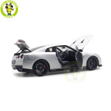 1/18 MOTORHELIX Nissan GT R GT-R R35 50th Anniversary Diecast Model Toy Car Gifts For Father Friends
