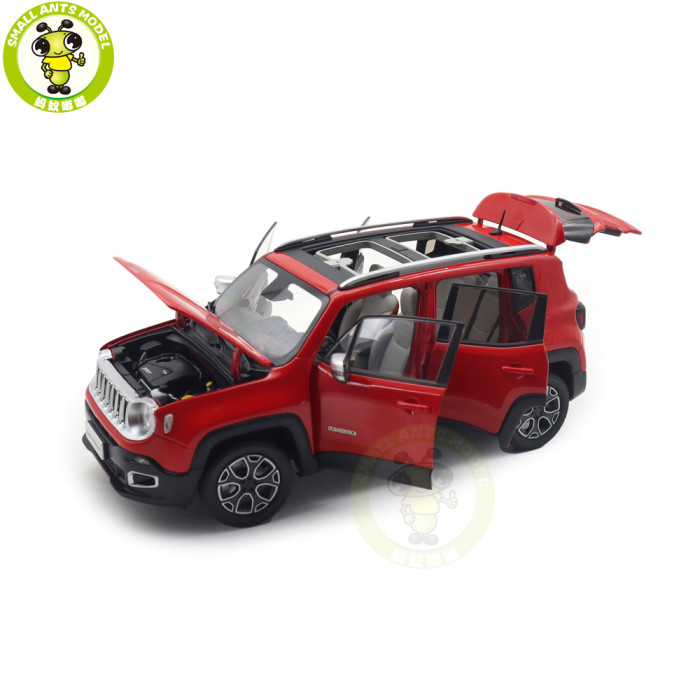 1/18 Jeep Renegade Cherokee Diecast Model Toy Car Gifts For Friends Father