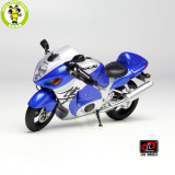 1/12 Suzuki GSX-1300R Hayabusa LCD Models Diecast Motorcycle Model Gifts For Friends Father