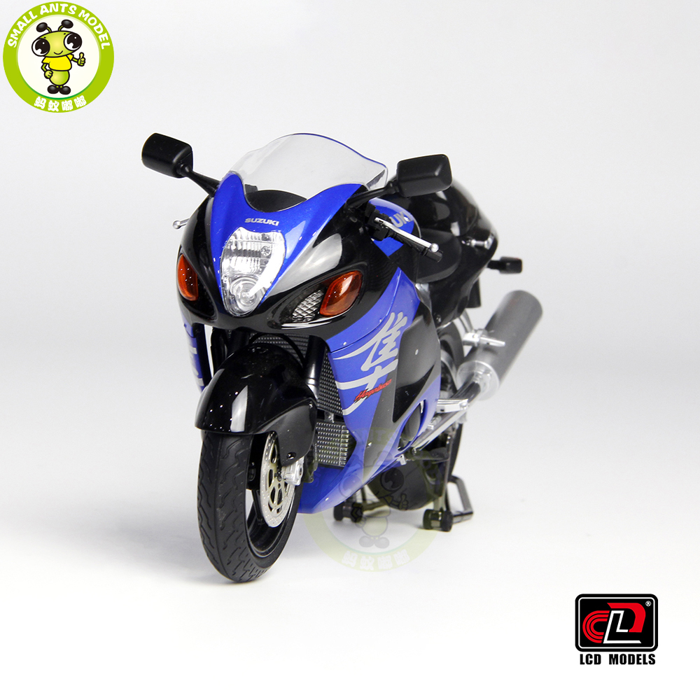 1/12 Suzuki GSX-1300R Hayabusa LCD Models Diecast Motorcycle Model