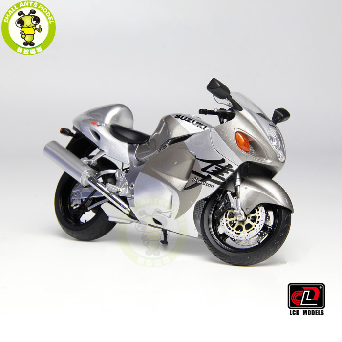 1/12 Suzuki GSX-1300R Hayabusa LCD Models Diecast Motorcycle Model Gifts For Friends Father