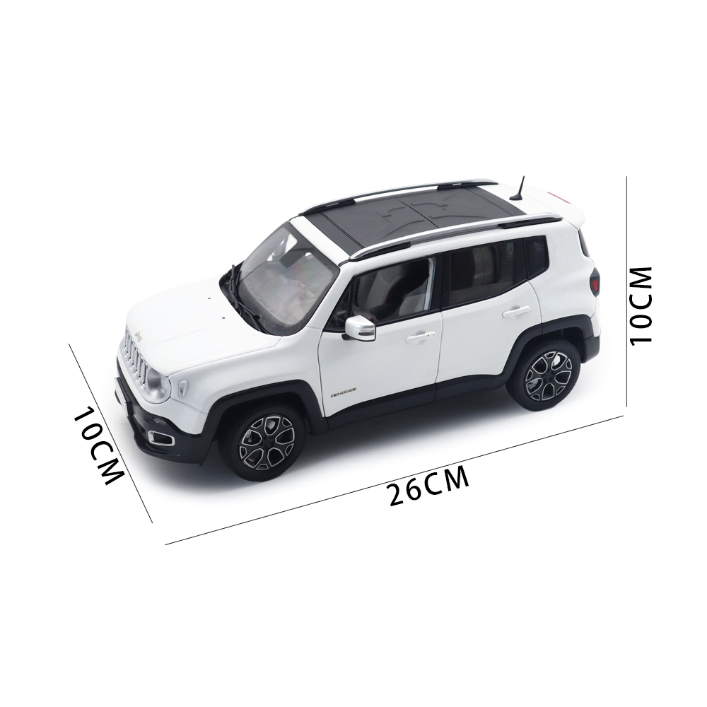 1/18 Jeep Renegade Cherokee Diecast Model Toy Car Gifts For