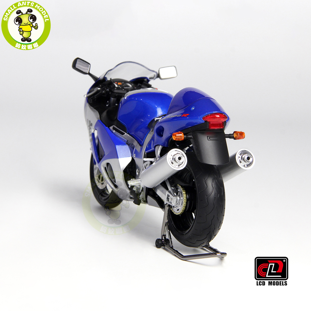 1/12 Suzuki GSX-1300R Hayabusa LCD Models Diecast Motorcycle Model