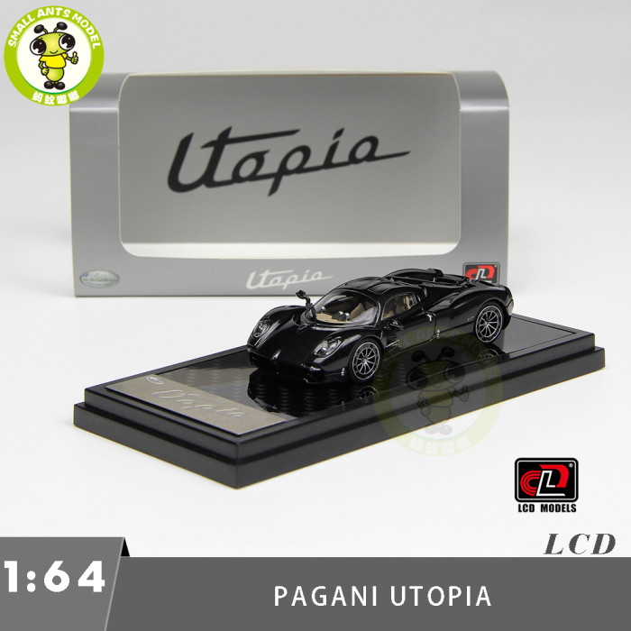 1/64 LCD Pagani Utopia Racing Car Diecast Model Toy Cars Gifts For Friends Father