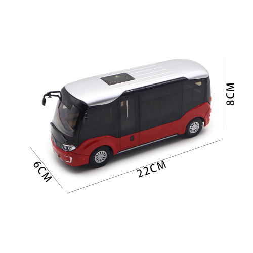 1/32 Golden Dragon XML6606 Minibus City Bus With Lights Diecast Model Toys Car Bus Gifts For Friends