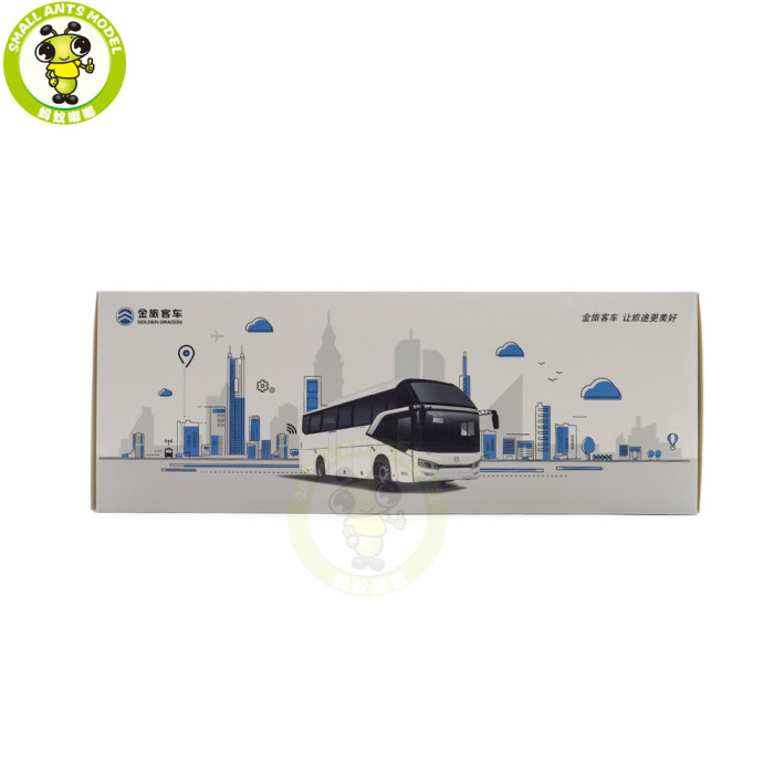 1/38 China Golden Dragon TRIUMPH XML6125 Luxury Bus Diecast Model Toy Car Gifts For Father Friends