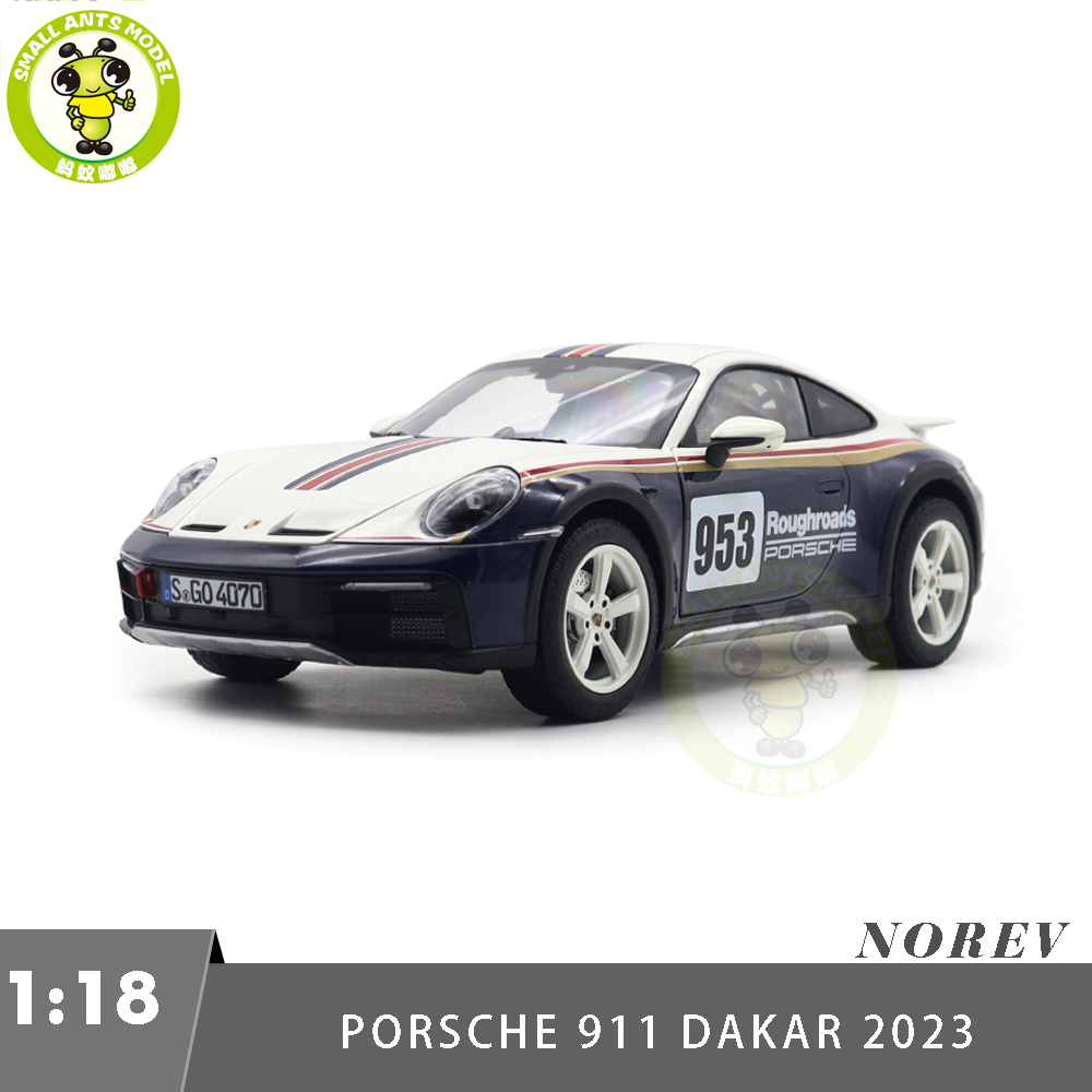1/18 Porsche 911 DAKAR 2023 Roughroads #953 NOREV 187240 Diecast