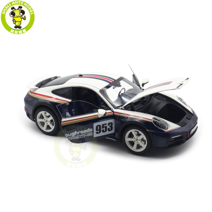1/18 Porsche 911 DAKAR 2023 Roughroads #953 NOREV 187240 Diecast Model Toys Car Gifts For Friends Father