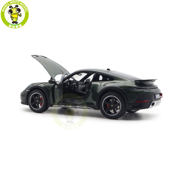 1/18 Porsche 911 DAKAR 2023 Oakgreen Metallic NOREV 187241 Diecast Model Toys Car Gifts For Friends Father