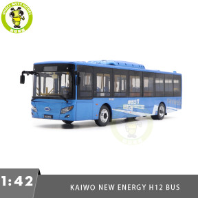1/42 SKYWELL NJL6129EV H12 City Bus Diecast Model Toys Car Bus Gifts For Friends