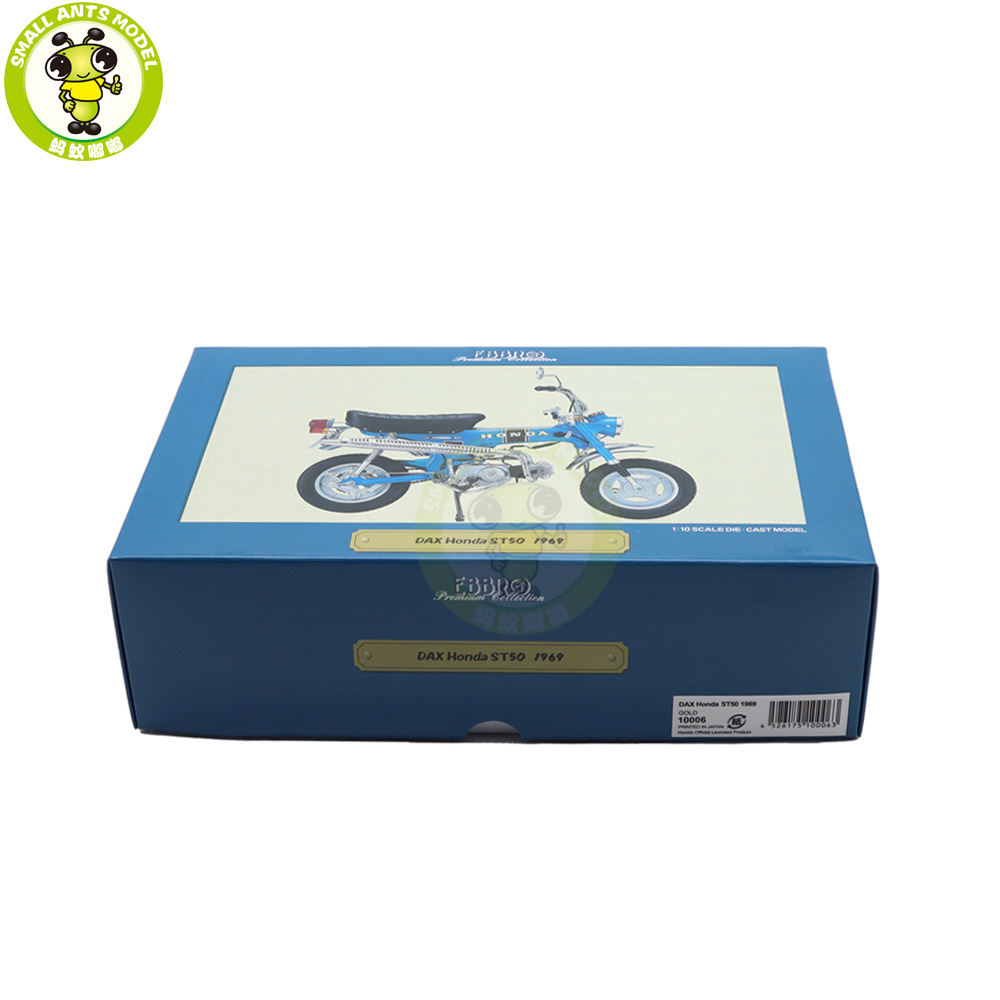 1/10 EBBRO Honda DAX Honda ST50 1969 Diecast Model Motorcycle Car