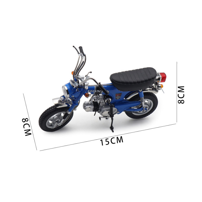 1/10 EBBRO Honda DAX Honda ST50 1969 Diecast Model Motorcycle Car Toy Gifts For Friends Father