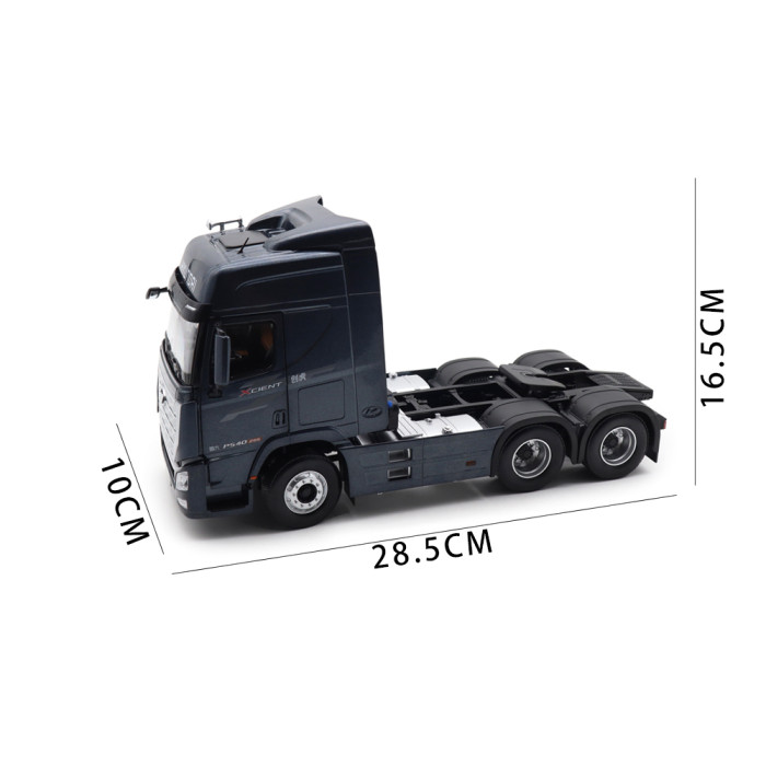 1/24 Hyundai XCIENT Truck Trailer Diecast Model Toys Car Gifts For Father Friends