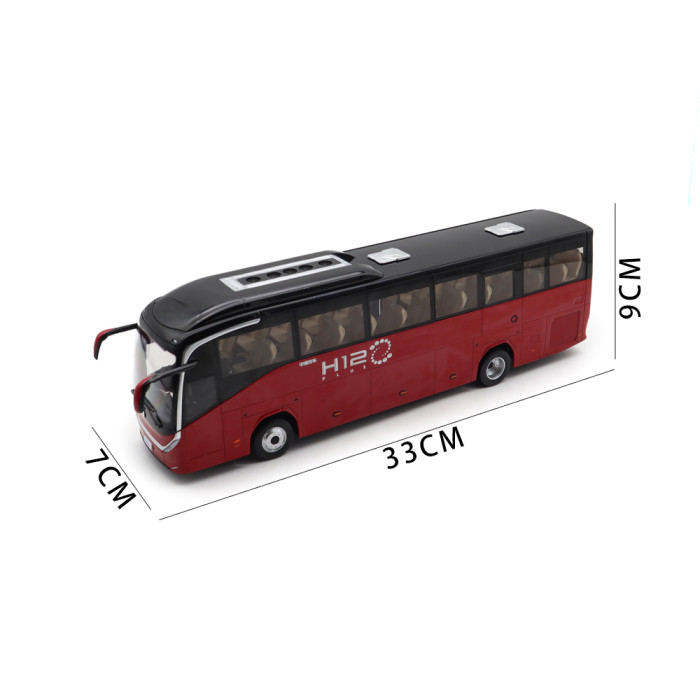 1/36 ZHONGTONG H12 Bus Coach Diecast Model Toys Car Bus Gifts For Friends