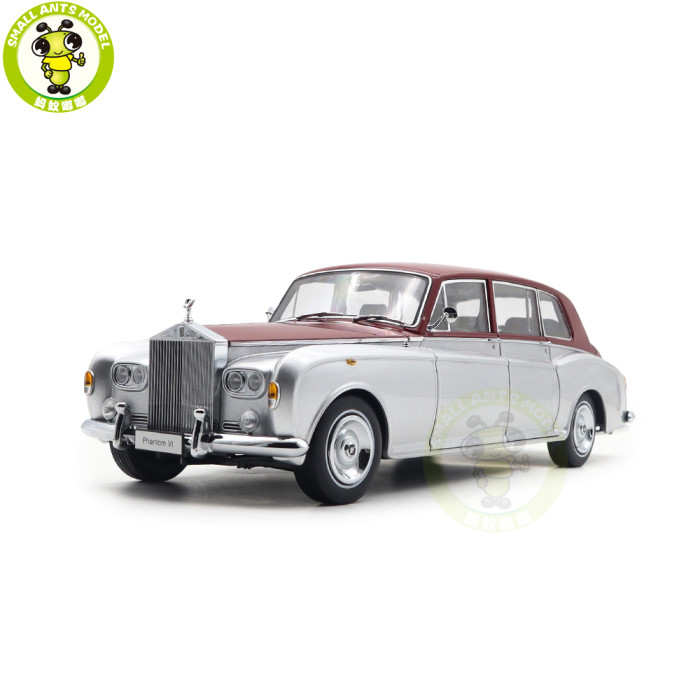1/18 Kyosho Rolls-Royce Phantom VI Diecast Model Car Toys Kids Gifts