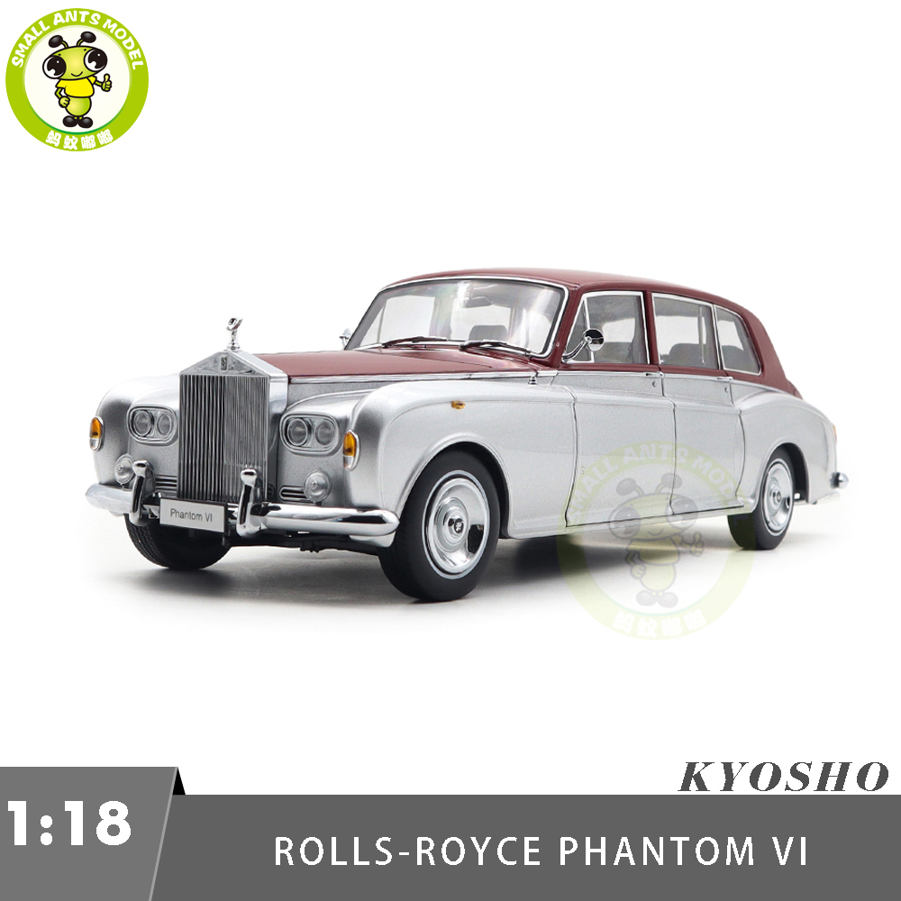 1/18 Kyosho Rolls-Royce Phantom VI Diecast Model Car Toys Kids
