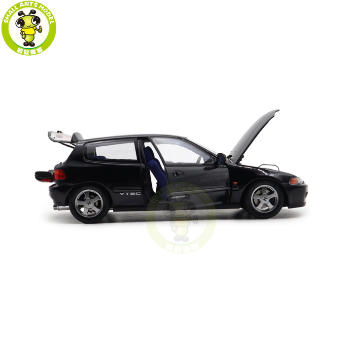 1/18 LCD Honda Civic 5th Mk5 EG6 Diecast Model Car Gifts For Father Friends