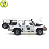 1/18 Toyota Land Cruiser 76 LC76 Almost Real 870103 Diecast Model Toy Car Gifts For Father Friends