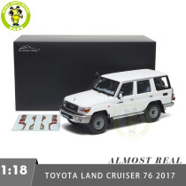 1/18 Toyota Land Cruiser 76 LC76 Almost Real 870103 Diecast Model Toy Car Gifts For Father Friends