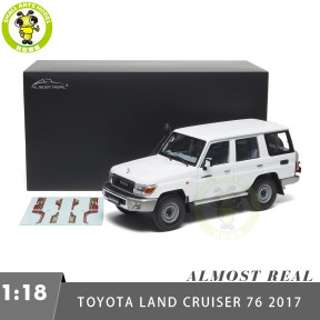 1/18 Toyota Land Cruiser 76 LC76 Almost Real 870103 Diecast Model Toy Car Gifts For Father Friends