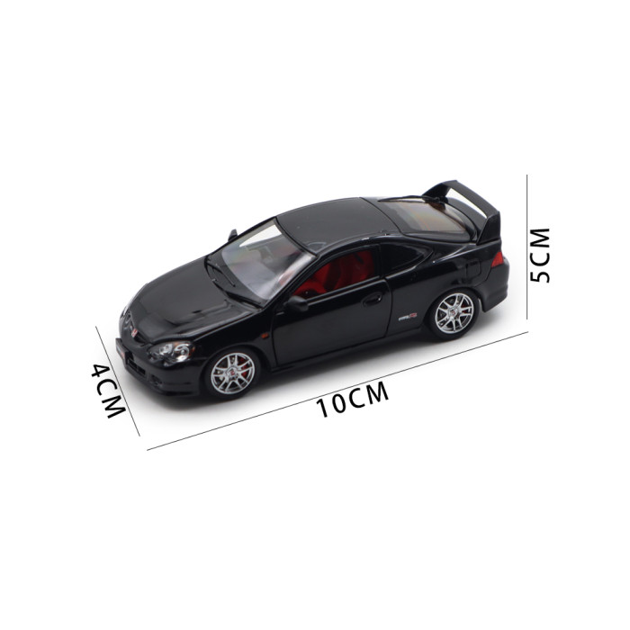 1/43 LCD Honda INTEGRA DC5 Type R All Open Diecast Model Toy Car Gifts For Father Friends