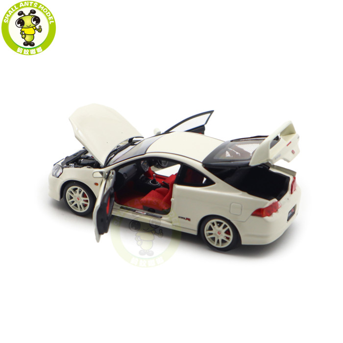 1/43 LCD Honda INTEGRA DC5 Type R All Open Diecast Model Toy Car Gifts For Father Friends