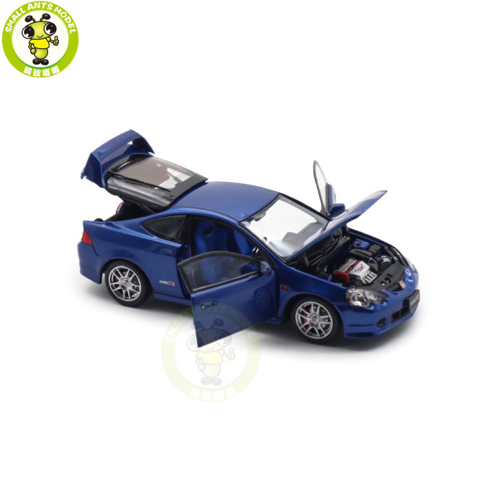 1/43 LCD Honda INTEGRA DC5 Type R All Open Diecast Model Toy Car Gifts For Father Friends