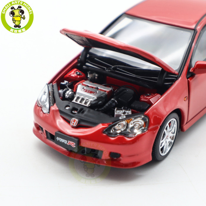 1/43 LCD Honda INTEGRA DC5 Type R All Open Diecast Model Toy Car Gifts For Father Friends