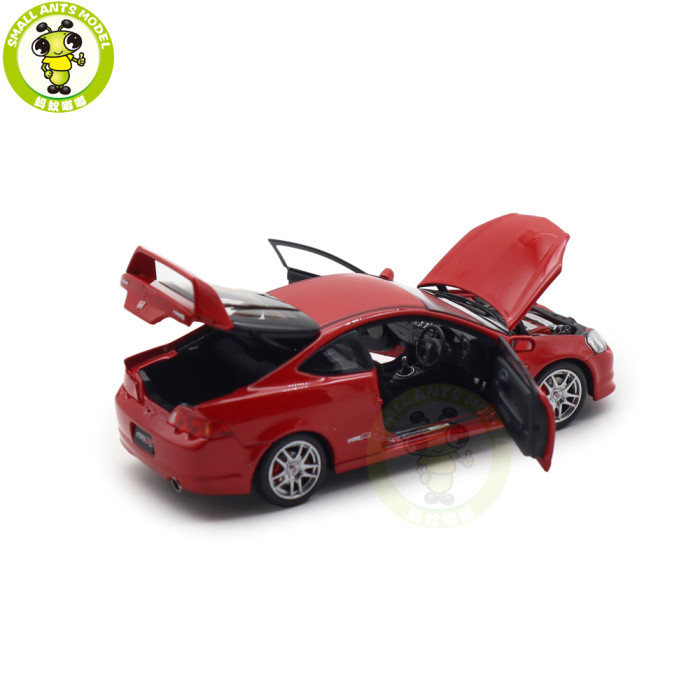 1/43 LCD Honda INTEGRA DC5 Type R All Open Diecast Model Toy Car Gifts For Father Friends