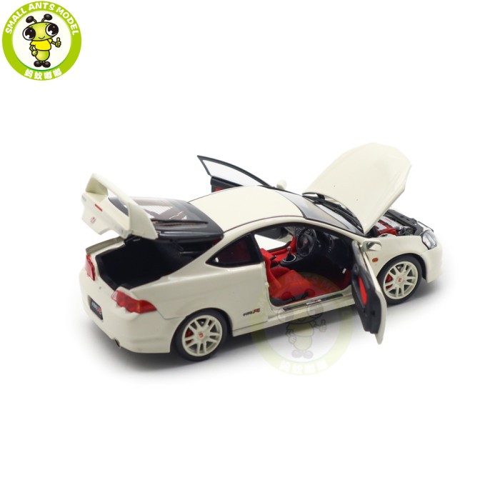 1/43 LCD Honda INTEGRA DC5 Type R All Open Diecast Model Toy Car Gifts For Father Friends