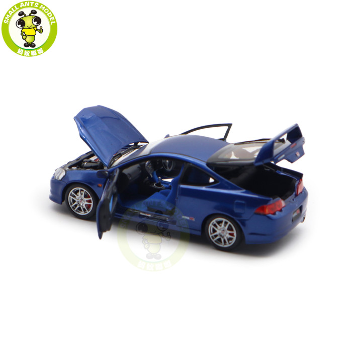 1/43 LCD Honda INTEGRA DC5 Type R All Open Diecast Model Toy Car Gifts For Father Friends