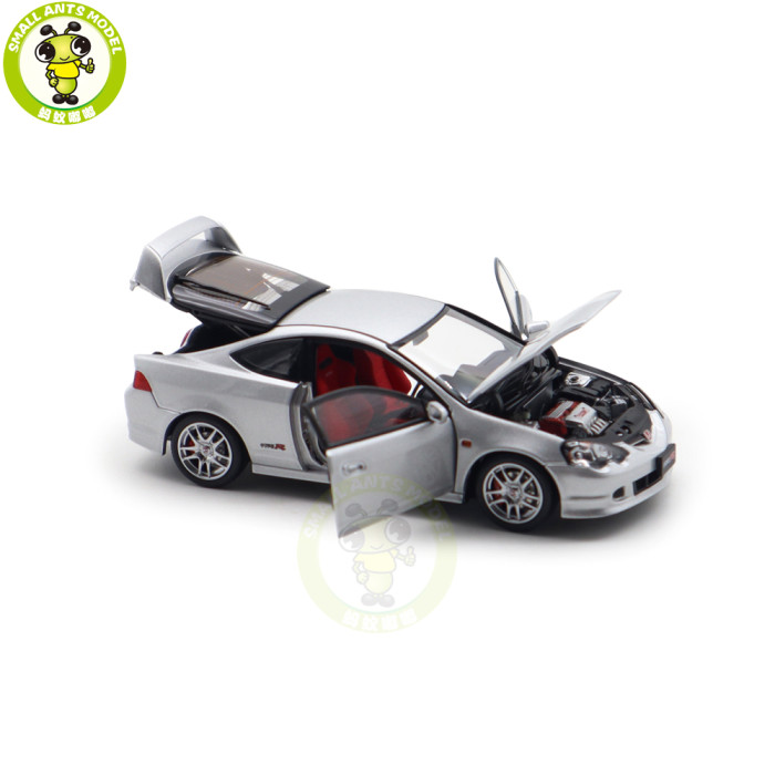 1/43 LCD Honda INTEGRA DC5 Type R All Open Diecast Model Toy Car Gifts For Father Friends