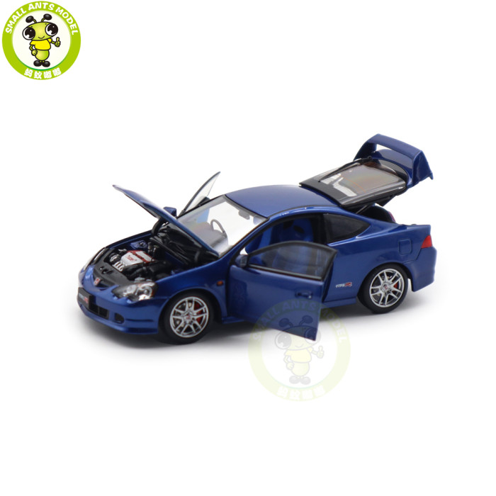 1/43 LCD Honda INTEGRA DC5 Type R All Open Diecast Model Toy Car Gifts For Father Friends