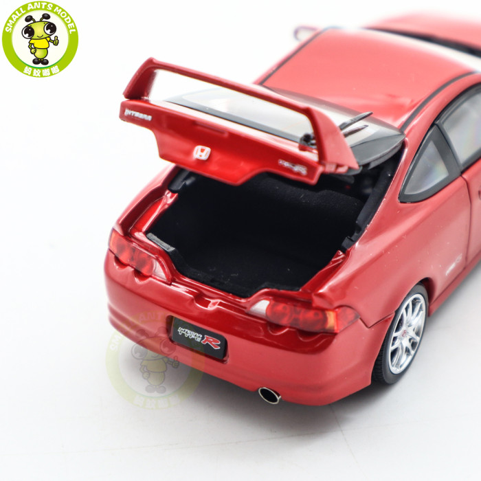 1/43 LCD Honda INTEGRA DC5 Type R All Open Diecast Model Toy Car Gifts For Father Friends