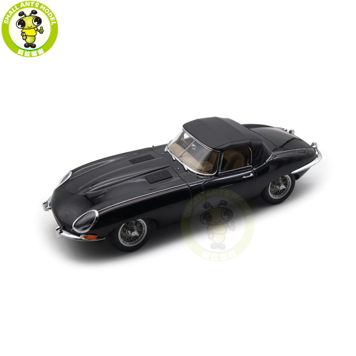 1/18 Jaguar E-TYPE Roadster Series I 3.8 AUTOart 73605 Black Diecast Model Car Gifts For Friends Father