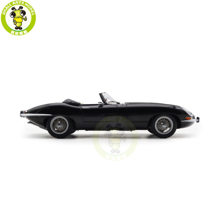 1/18 Jaguar E-TYPE Roadster Series I 3.8 AUTOart 73605 Black Diecast Model Car Gifts For Friends Father
