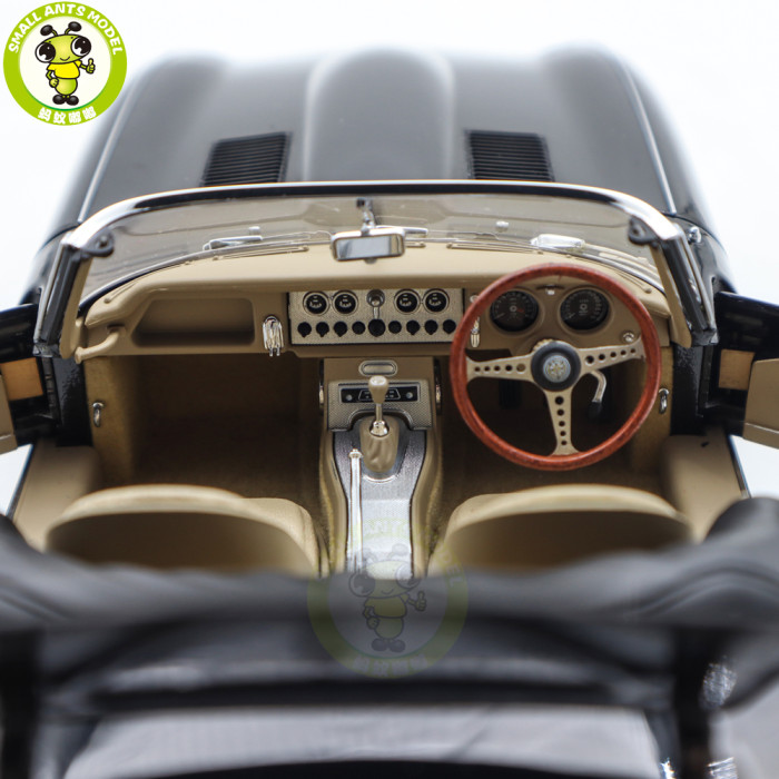 1/18 Jaguar E-TYPE Roadster Series I 3.8 AUTOart 73605 Black Diecast Model Car Gifts For Friends Father
