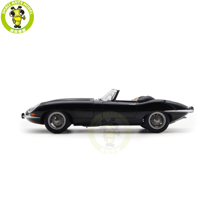 1/18 Jaguar E-TYPE Roadster Series I 3.8 AUTOart 73605 Black Diecast Model Car Gifts For Friends Father