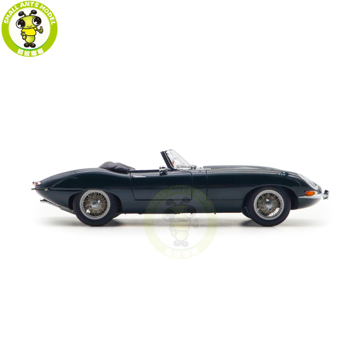 1/18 Jaguar E-TYPE Roadster Series I 3.8 AUTOart 73604 British Racing Green Diecast Model Car Gifts For Friends Father