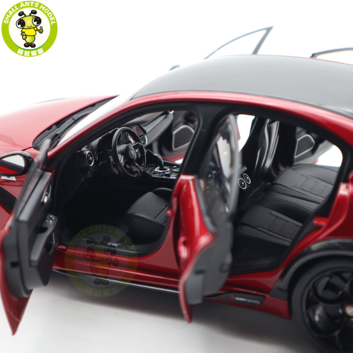 1/18 Alfa Romeo Giulia GTA 952 MOTORHELIX Diecast Model Toy Car Gifts For Father Friends