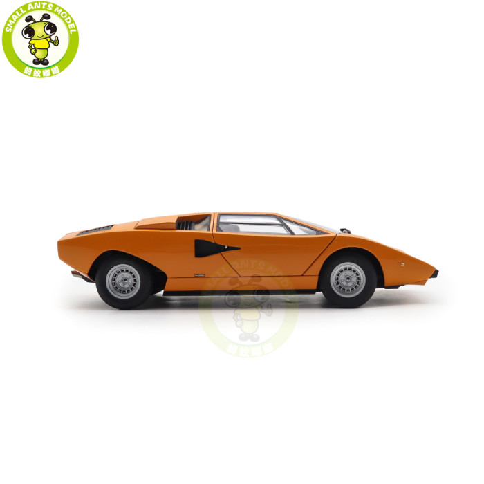 1/18 Lamborghini Countach LP400 AUTOart 74647 Orange Diecast Model Car Gifts For Friends Father