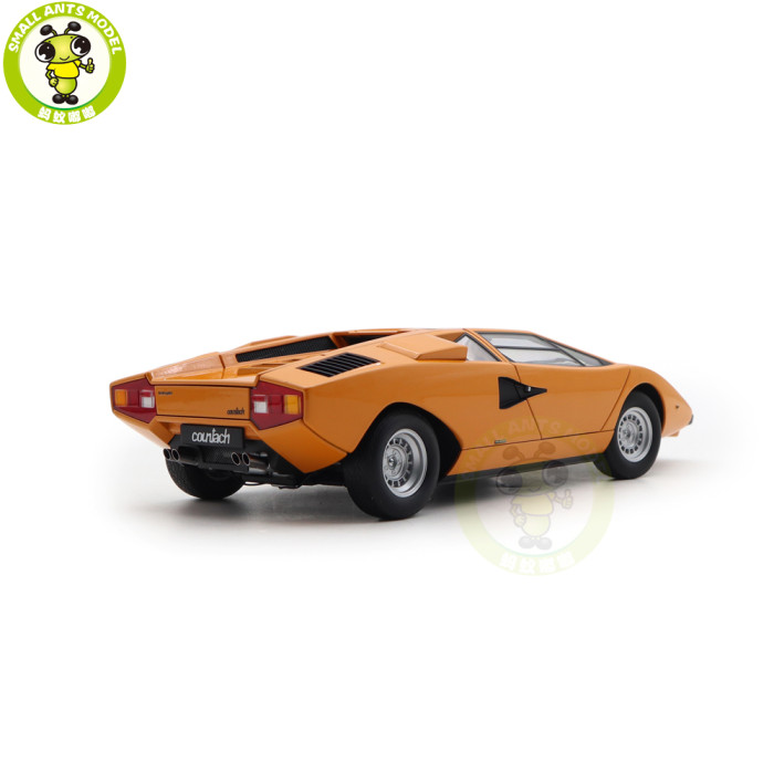 1/18 Lamborghini Countach LP400 AUTOart 74647 Orange Diecast Model Car Gifts For Friends Father