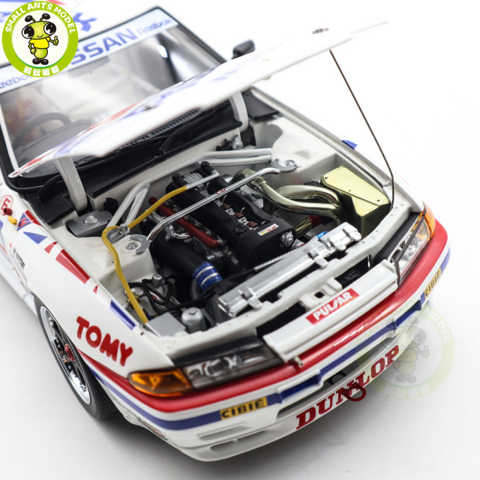 1/18 Autoart 89081 Nissan Skyline GT-R（R32）Group A 1990 Reebok #1 Special Edition Masahiro Hasemi Diecast Model Car Gifts For Friends Father