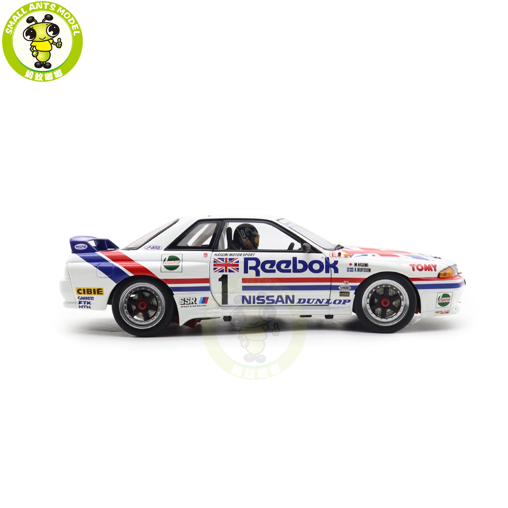 1/18 Autoart 89081 Nissan Skyline GT-R（R32）Group A 1990 Reebok