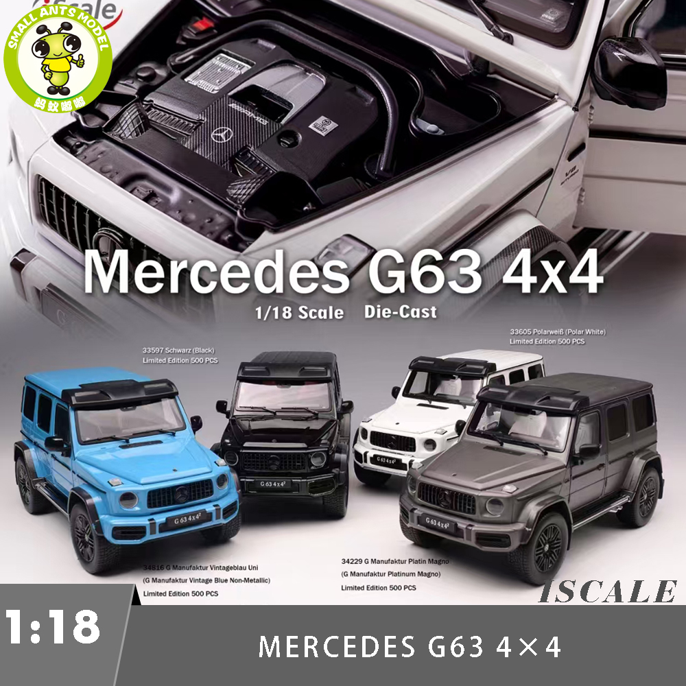 1/18 Iscale Mercedes Benz G63 G Class 4×4 W464 Diecast Model Toy