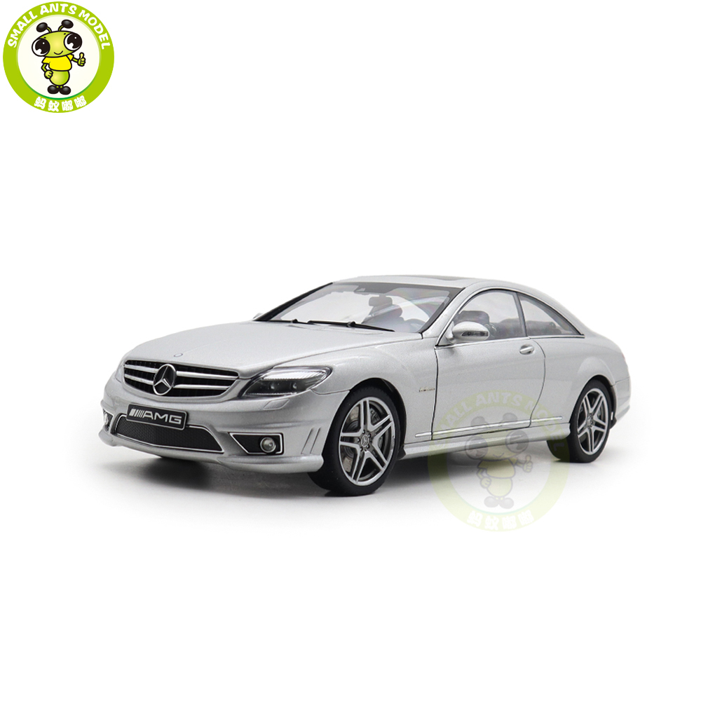 1/18 AUTOart 76168 Mercedes-Benz CL63 AMG Silver Diecast Model Toy